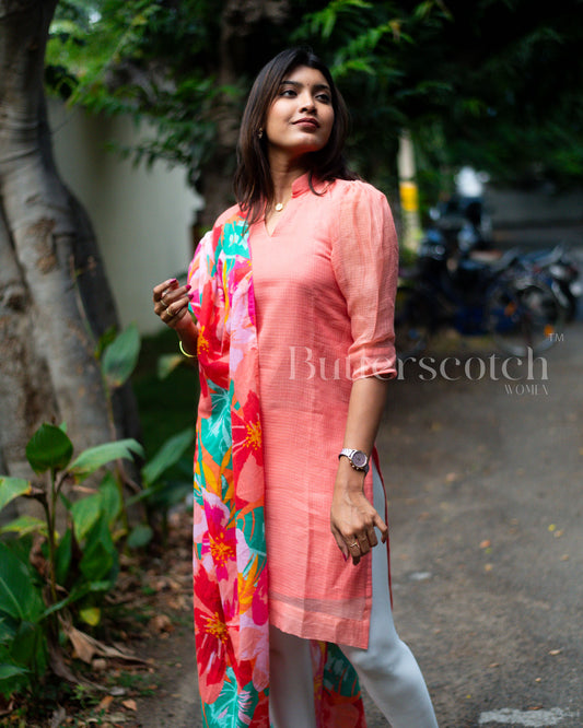 Ready to Ship: PEACH FEATHERS