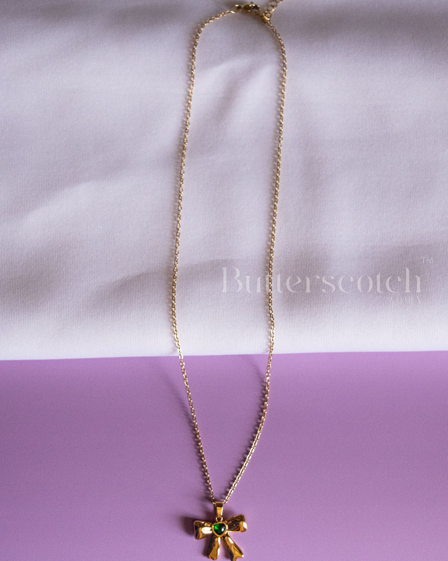 Ready to Ship: ROSETTE TIE CHAIN