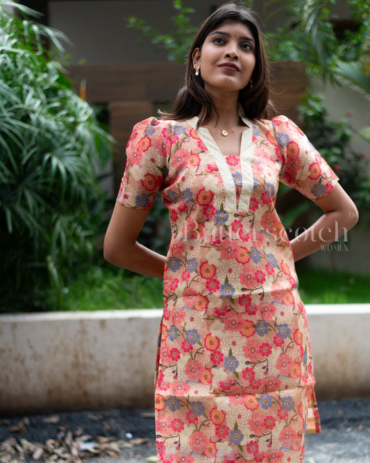 Ready to Ship: Wild Bloom Kurti