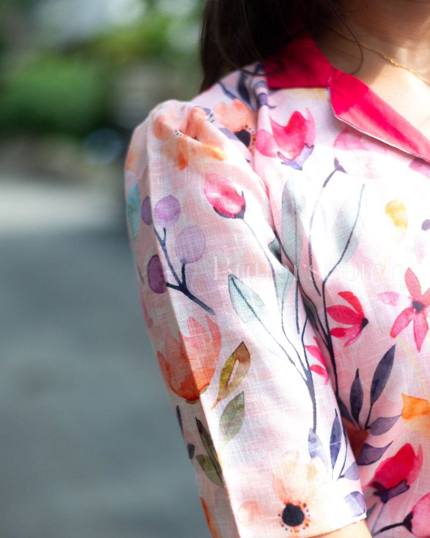 Ready to Ship: Baby Pink Linen Kurti