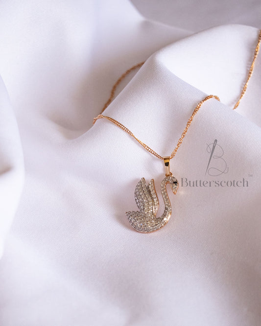 Ready to Ship: DAINTY SWAN CHAIN