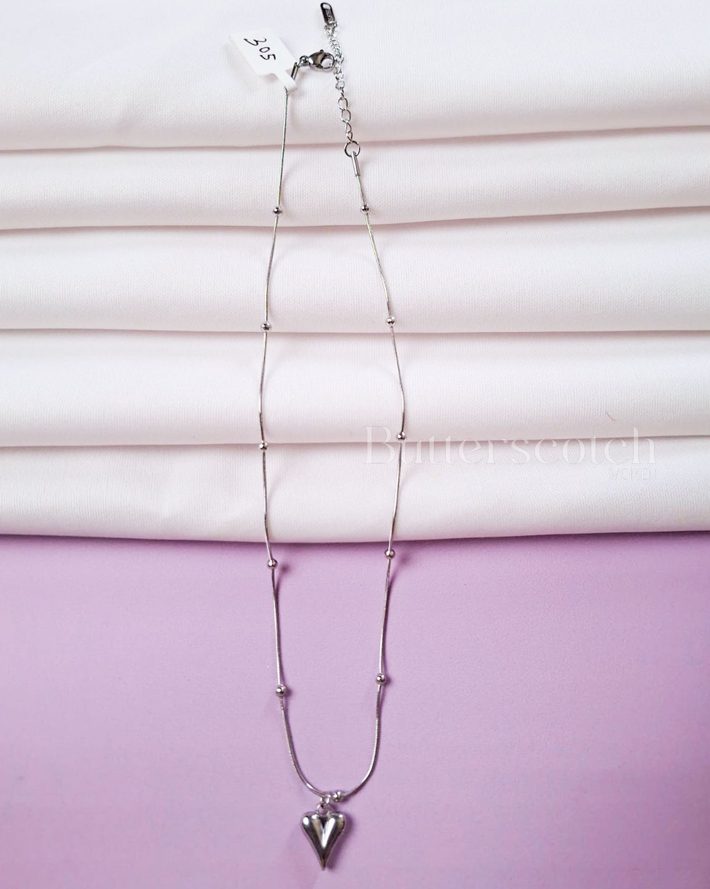 Ready to Ship: MISTY HEART CHAIN